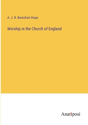 Book cover for Worship in the Church of England