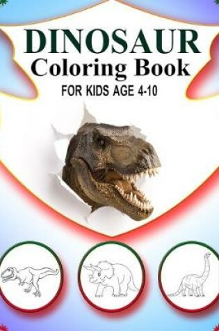 Cover of Dinosaur Coloring Book