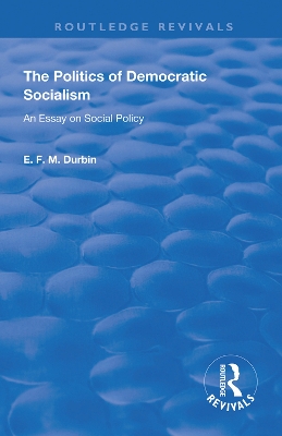 Cover of The Politics of Democratic Socialism