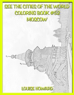 Cover of See the Cities of the World Coloring Book #52 Moscow