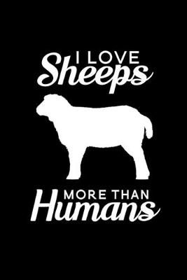 Book cover for I love Sheeps more than humans