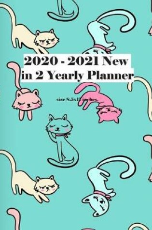 Cover of 2020-2021 New in 2 Yearly Planner