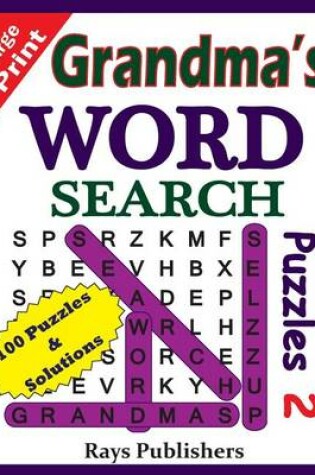 Cover of Grandma's Word Search Puzzles 2