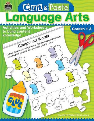 Book cover for Cut and Paste: Language Arts