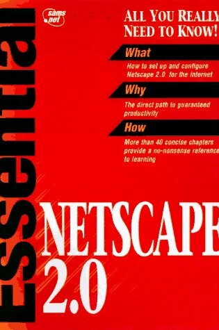 Cover of Essential Netscape Navigator 2.0