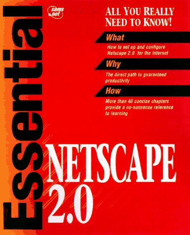 Book cover for Essential Netscape Navigator 2.0