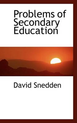 Book cover for Problems of Secondary Education