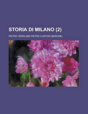 Book cover for Storia Di Milano (2)