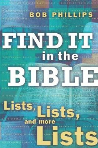 Cover of Finding It in the Bible