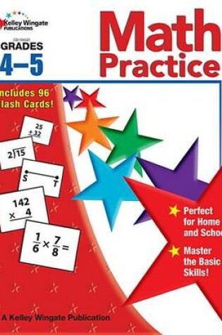 Cover of Math Practice, Grades 4 - 5