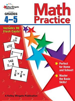 Book cover for Math Practice, Grades 4 - 5