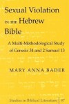 Book cover for Sexual Violation in the Hebrew Bible