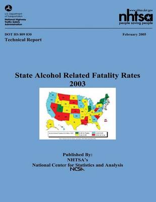 Book cover for State Alcohol Related Fatality Rates