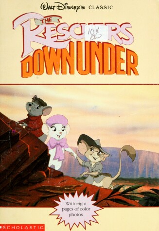 Book cover for The Rescuers down under