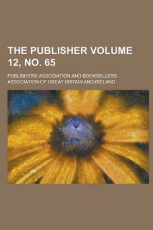 Cover of The Publisher Volume 12, No. 65