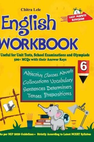 Cover of English Workbook Class 6