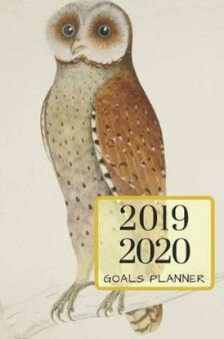 Cover of 2019 2020 Owl Bird 15 Months Daily Planner