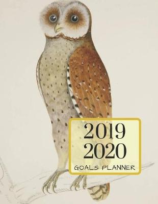 Book cover for 2019 2020 Owl Bird 15 Months Daily Planner