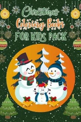 Cover of Christmas Coloring Books For Kids Pack