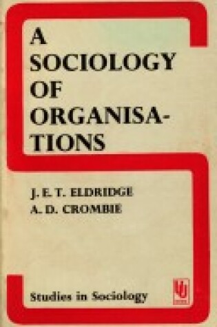 Cover of Sociology of Organizations