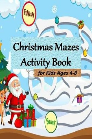 Cover of Christmas Mazes Activity Book