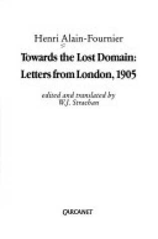 Cover of Towards the Lost Domain