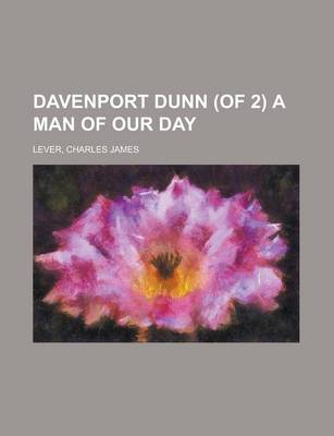 Book cover for Davenport Dunn (of 2) a Man of Our Day (Volume 1)