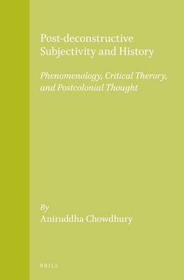Book cover for Post-Deconstructive Subjectivity and History