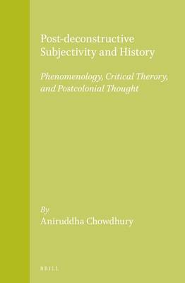 Cover of Post-Deconstructive Subjectivity and History