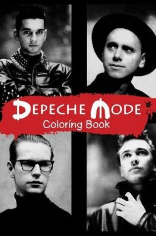 Cover of Depeche Mode Coloring Book
