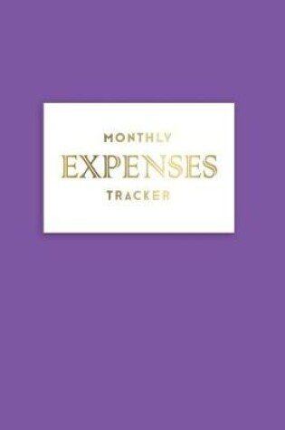 Cover of Monthly Expenses Tracker