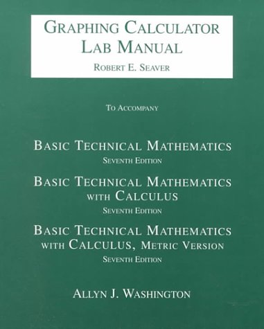 Book cover for Graphing Calculator Lab Manual