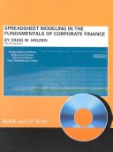 Cover of Spreadsheet Modeling in the Fundamentals of Corporate Finance with CD-ROM