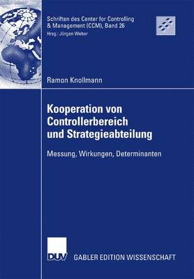 Book cover for Kooperation von Controllerbereich und Strategieabteilung