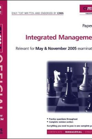 Cover of CIMA Study System 05: Integrated Management
