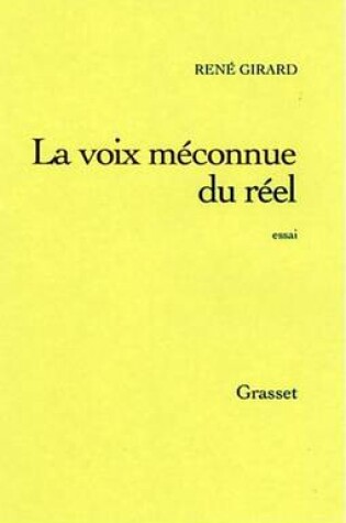 Cover of La Voix Meconnue Du Reel