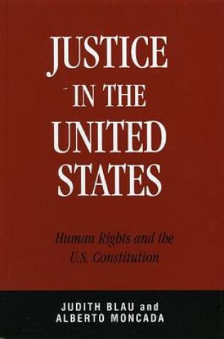 Cover of Justice in the United States