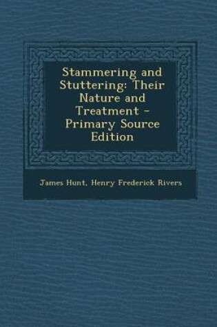 Cover of Stammering and Stuttering