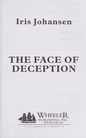 Book cover for The Face of Deception