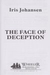 Book cover for The Face of Deception