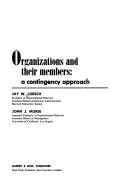 Book cover for Organizations and Their Members