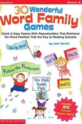 Cover of 30 Wonderful Word Family Games