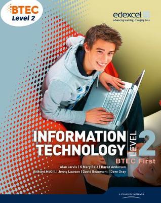 Book cover for BTEC Level 2 First IT Student Book