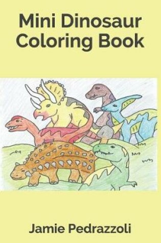Cover of Mini Dinosaur Coloring Book