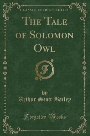 Cover of The Tale of Solomon Owl (Classic Reprint)