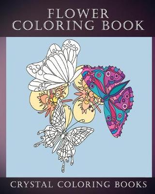 Book cover for Flower Coloring Book