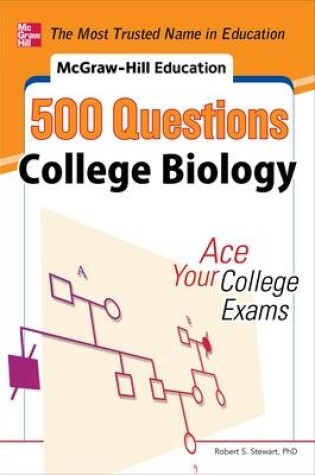Cover of McGraw-Hill Education 500 College Biology Questions: Ace Your College Exams