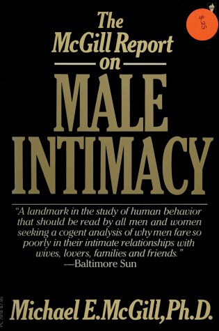 Cover of The McGill Report on Male Intimacy