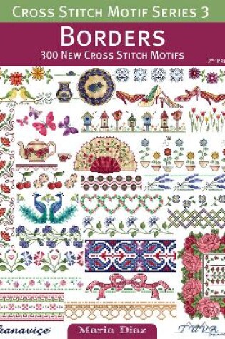 Cover of Borders: 300 New Cross Stitch Motifs