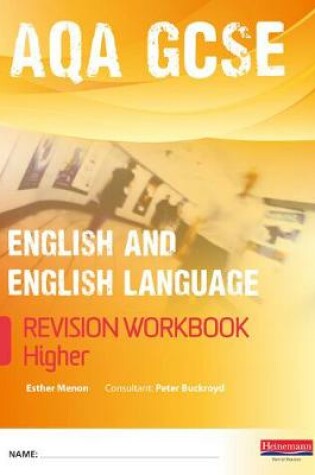 Cover of Revise GCSE AQA English Language Workbook Higher Pack of 10